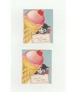 ODDBODS Birthday party Invitations 12 w/ envelopes customized w picture ... - $13.75