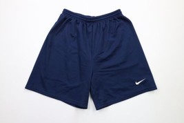 Vintage 90s Nike Mens Medium Travis Scott Mini Swoosh Above Knee Mesh Shorts - £38.72 GBP
