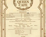 Dixie Queen Cafe Menu &amp; Flyer High Street Maryville Tennessee  - £15.01 GBP