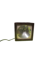 Vintage 1970s Strobe Light In Square Brown Case 6&quot; x 6&quot; Flashing Light - £19.50 GBP