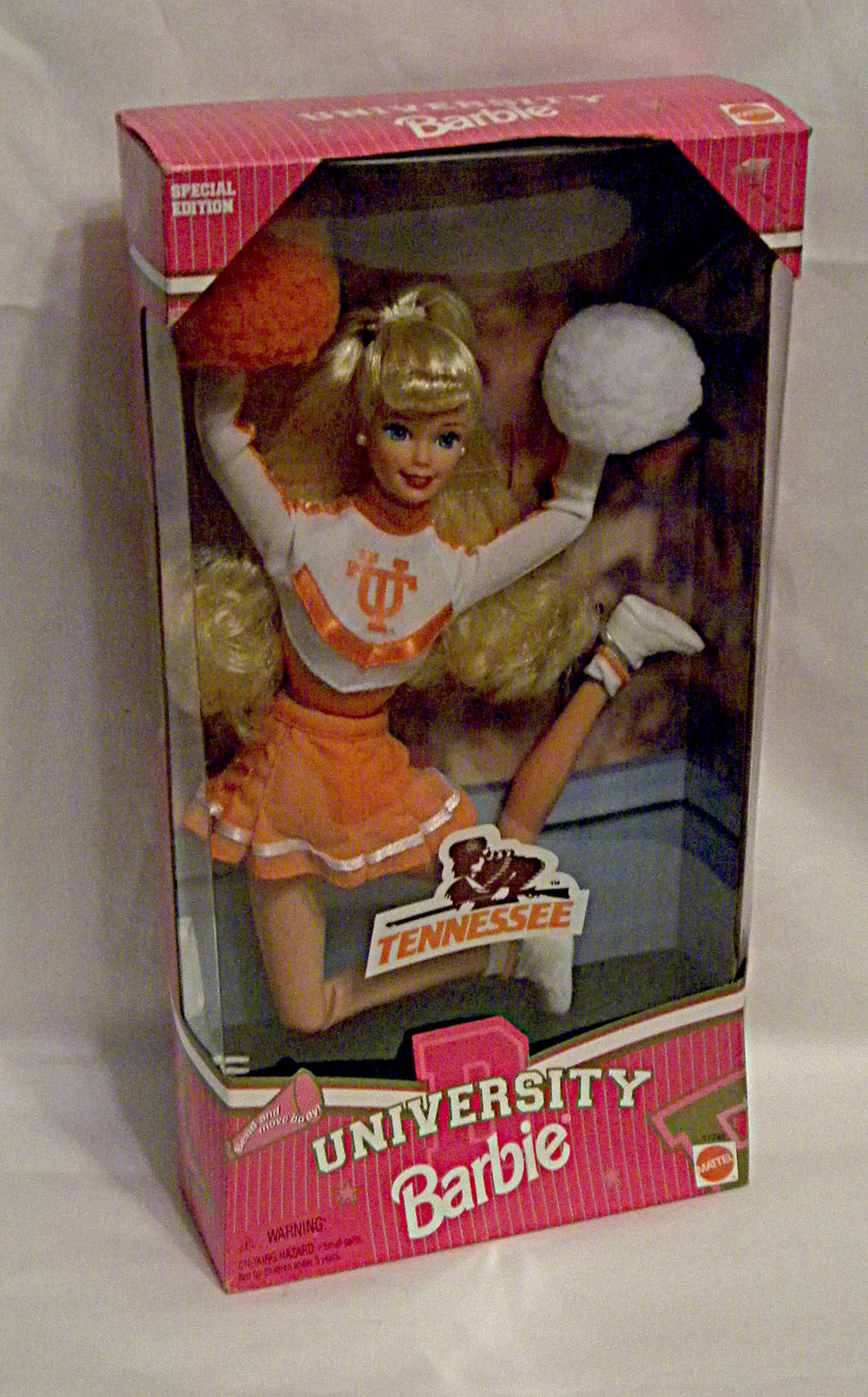 Primary image for 1996 Barbie Special Edition Doll  University of Tennessee Cheerleader  