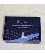 ZQuiet Anti-Snoring Mouthpiece 2-Size Starter Pack | Unused in Open Box - €35,59 EUR