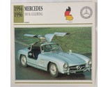 1954-1956 Mercedes -Benz 300 SL GULLWING Sports Car Photo Spec Sheet Inf... - £1.61 GBP