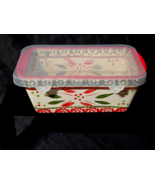 TEMP-TATIONS 6.875&quot; MINI Loaf Pan OLD WORLD RED-GREEN With Plastic Lid M... - $13.67 CAD
