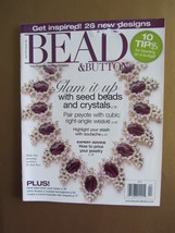 Bead and Button Magazine Creative Ideas For Beads and Jewelry April 2014... - £6.32 GBP