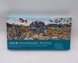 NEW Barnes &amp; Noble 1000 Pc Panoramic Puzzle O Beautiful Spacious Skies F... - $29.02