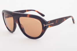 Tom Ford FELIX Dark Havana / Brown Sunglasses TF589 56E FELIX-02 59mm - $284.05