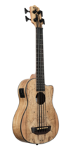 Kala Spalted Maple Acoustic- Electric U-Bass Ukulele (UBASS-SP-MAPL-FS) - $339.00