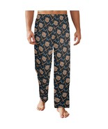 Men&#39;s Sleeping Pajama Pants – Brown-Bear - Men&#39;s Pajamas - $27.97