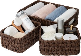 Granny Says Wicker Baskets For Storage, Nesting Storage Baskets For, Pack - £30.48 GBP
