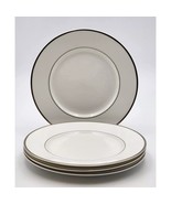 Mikasa Ultima+ CAMEO PLATINUM HK301 Salad Plate(s) SET of 4 New w stickers - $28.04