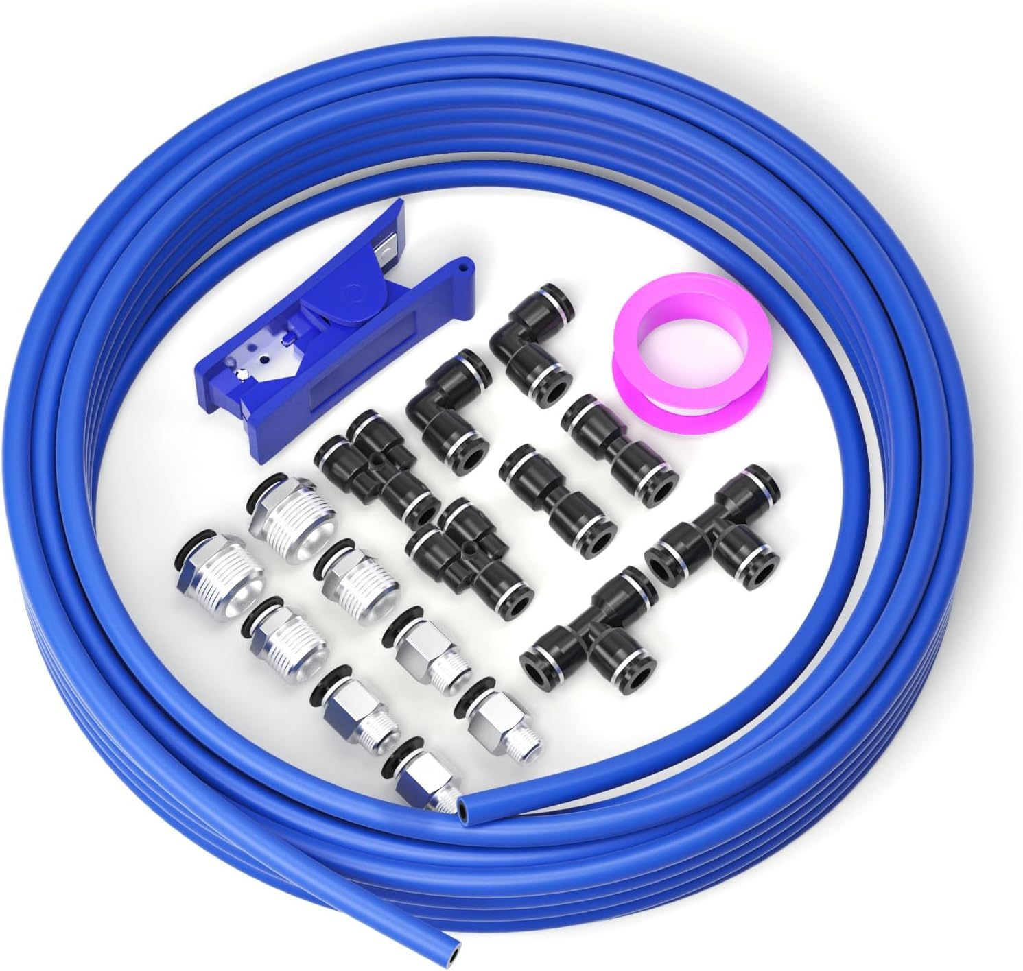Tailonz Pneumatic Blue 8Mm Or 5/16 Od 5Mm Id Polyurethane Pu Double-Layer - $35.99