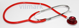Professional Dual Head Student Doctor Nurse Classical Stethoscope RED B02 - £4.63 GBP