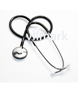Professional Single Head Student Doctor Nurse Classical Stethoscope BLAC... - $6.82 CAD