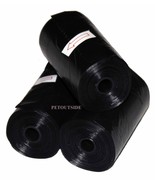 1020 DOG PET WASTE POOP BAGS BLACK REFILL ROLLS Plastic Core With FREE D... - $43.45 CAD