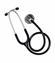 Professional Cardiology Stethoscope Black, Life Limited Warranty - £18.38 GBP