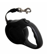 Retractable Dog Leash, 2 Release Stop Buttons, 16ft belt, ABS, Up to 45 lbs, Blk - $8.59