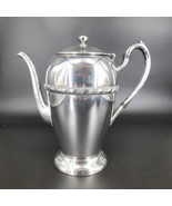 Academy Silver On Copper Serving Teapot  Antique 114 Tea Coffee Pot Deco... - £15.17 GBP