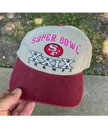 VINTAGE 1995 SUPERBOWL XXIX SAN FRANCISCO 49ERS CHAMPIONS SNAPBACK Hat Cap - $20.29 CAD
