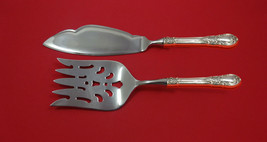 American Victorian by Lunt Sterling Silver Fish Serving Set 2 Piece Cust... - $132.76
