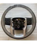 OEM factory original dark brown leather heated steering wheel for some 1... - $244.48 CAD