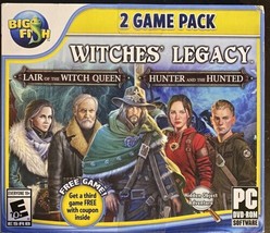 ** BIG FISH Witches Legacy: Lair of the Witch Queen &amp; Hunter and the Hunted ** - £3.93 GBP