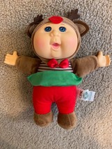 Cabbage Patch Kids Cuties Holiday Helpers Christmas Doll Reindeer 2018 10" CPK - $14.89