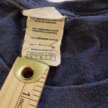 Vintage Delta Pro Weight University Of Michigan Men's Blue T-Shirt Long Sleeve L image 3