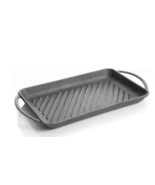 General Store Addlestone Pre Seasoned Rectangular Cast Iron Griddle - £15.94 GBP