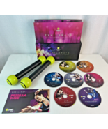Zumba Fitness Exhilarate Body Shaping System 7 DVD Set, Toning Sticks, a... - £15.86 GBP