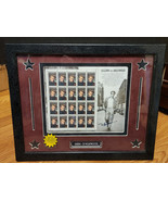 James Dean 1996 Legends of Hollywood Framed Stamp Sheet Signed by the Ar... - $100.00