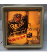 Vintage 1980s Miller High Life Genuine Draft Beer Bar Light Hanging Ligh... - €161,40 EUR
