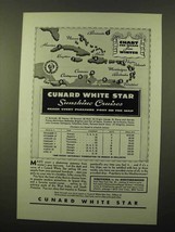 1935 Cunard Cruise Ad - Sunshine Cruises - £14.81 GBP