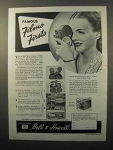 1945 Bell &amp; Howell Filmo Sportster Movie Camera Ad - Firsts - £14.48 GBP