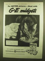 1945 General Electric Mazda Photoflash Lamps Ad - Christmas - $18.49