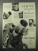 1953 Bell &amp; Howell 70-DL Movie Camera Ad - Adventures - £14.45 GBP