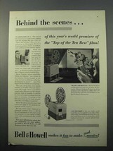 1953 Bell &amp; Howell Filmosound 202 Movie Projector Ad - £14.50 GBP