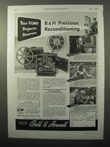 1943 Bell & Howell Ad - Divide and Conquer, Sabateur - $18.49