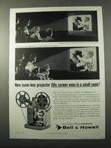 1958 Bell &amp; Howell 253-RY Monterey Deluxe Projector Ad - £14.55 GBP
