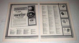 1958 Norwood Super Director Exposure Meter Ad - £14.44 GBP