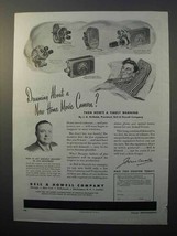 1945 Bell & Howell Movie Camera Ad - Filmo 70-D + - $18.49