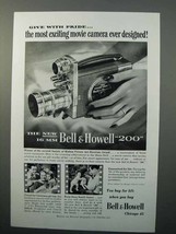 1951 Bell &amp; Howell 200 Movie Camera Ad -  Pride - £14.45 GBP
