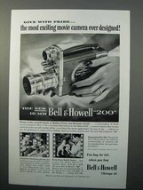 1951 Bell &amp; Howell 200 Movie Camera Ad -  Pride - £14.60 GBP