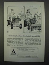 1966 Allis-Chalmers Big-Ten Tractor Ad - Hot and Cold - £14.48 GBP