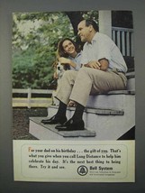 1966 Bell System Ad - For Your Dad On His Birthday - $18.49