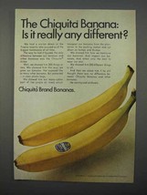 1966 Chiquita Bananas Ad - Is it Really Any Different? - £14.44 GBP