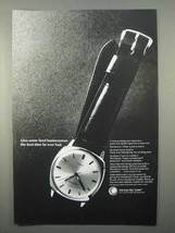 1966 Electric Timex Watch Ad - Give Tired Businessman - £14.53 GBP