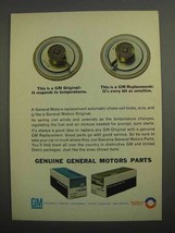 1966 GM Parts Ad - Automatic Choke Coil - $18.49