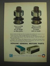 1966 GM Parts Ad - Starter Drives - $18.49