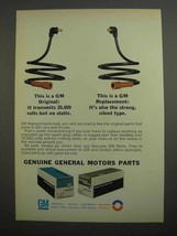 1966 GM Parts Ad - Spark Plug Cable - $18.49